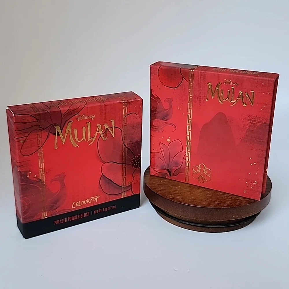 Colourpop Disney Mulan Pressed Powder Blush - Good Luck Charm - Limited Edition